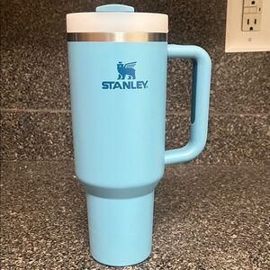 Stanley 40 oz Blue Travel Mug